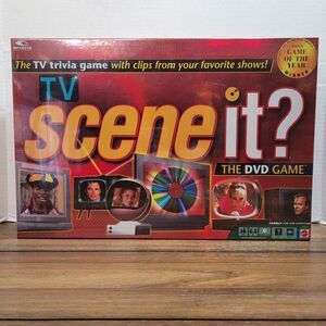 Scene It? TV Trivia DVD Game - SEALED